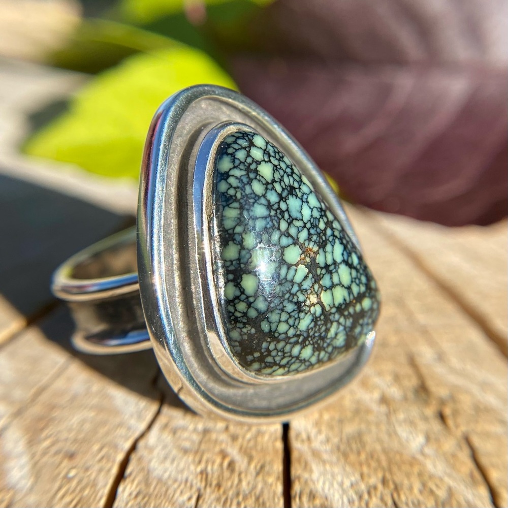 Variscite Sterling Silver Ring